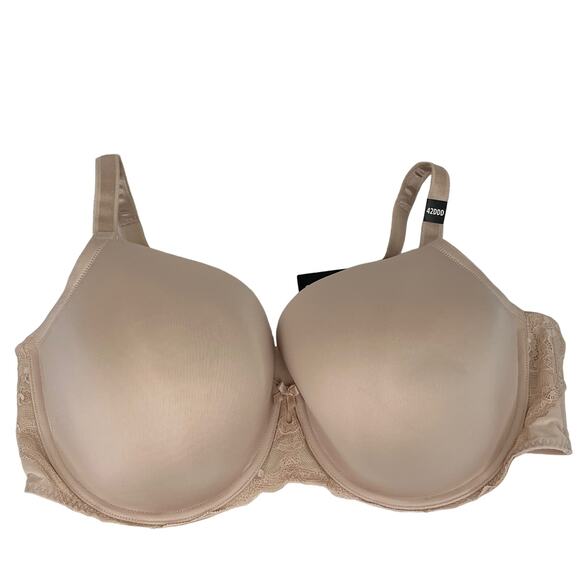 Torrid Perfect T-Shirt Bra Beige 42DDD Lightly Lined New - Picture 1 of 12